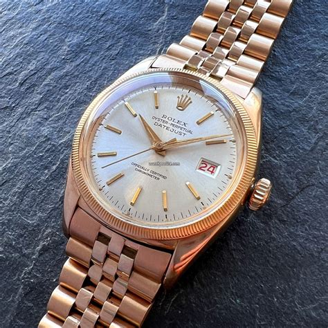 rolex 6305 rose gold